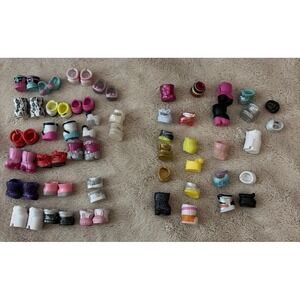 Lot Of LOL Mini Tot & Pet Shoes Matched & Singles
